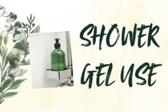 shower gel use