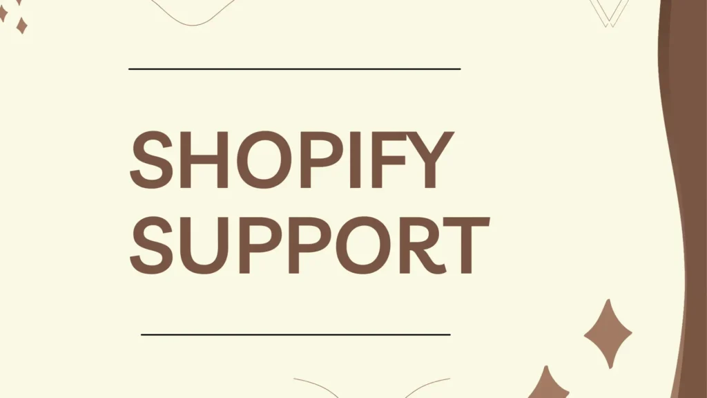shopify support