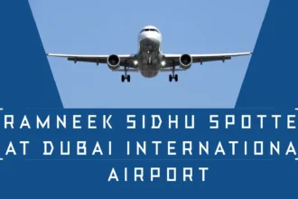 ramneek sidhu spotted at dubai international airport
