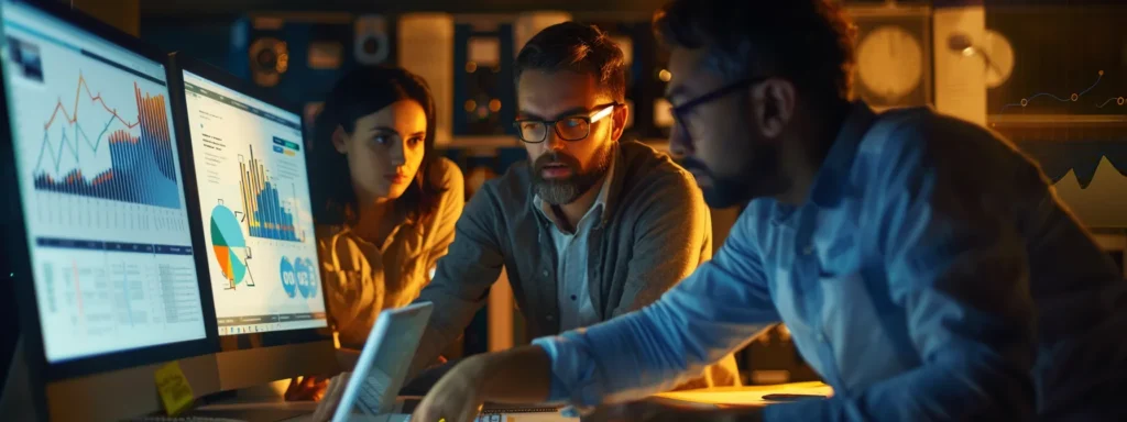 A team of three people talks about the best customer segmentation software for their company