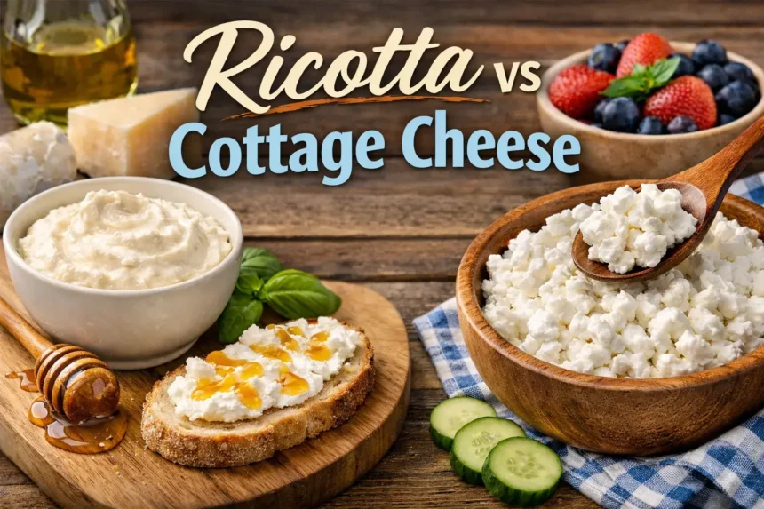 Ricotta vs Cottage Cheese