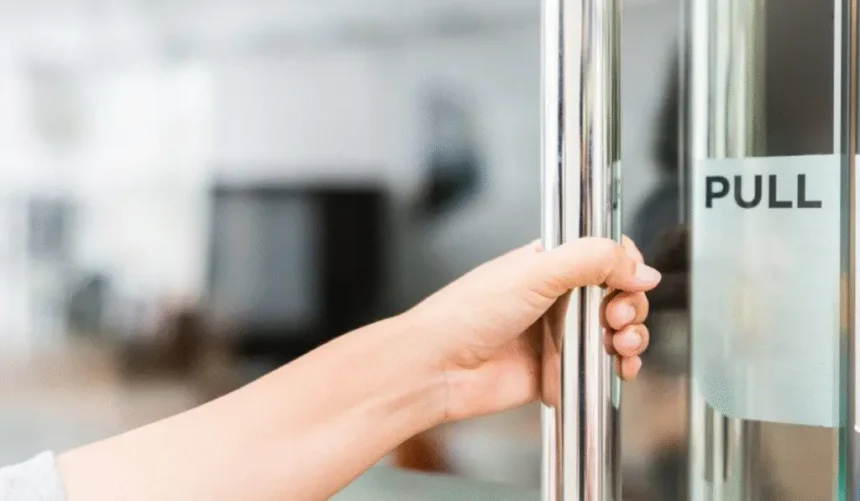 Sliding Glass Handle