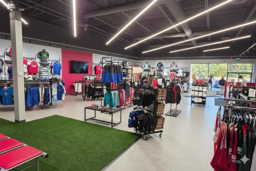 Maximizing Sports Apparel Display with Modular Multisystem Fixtures