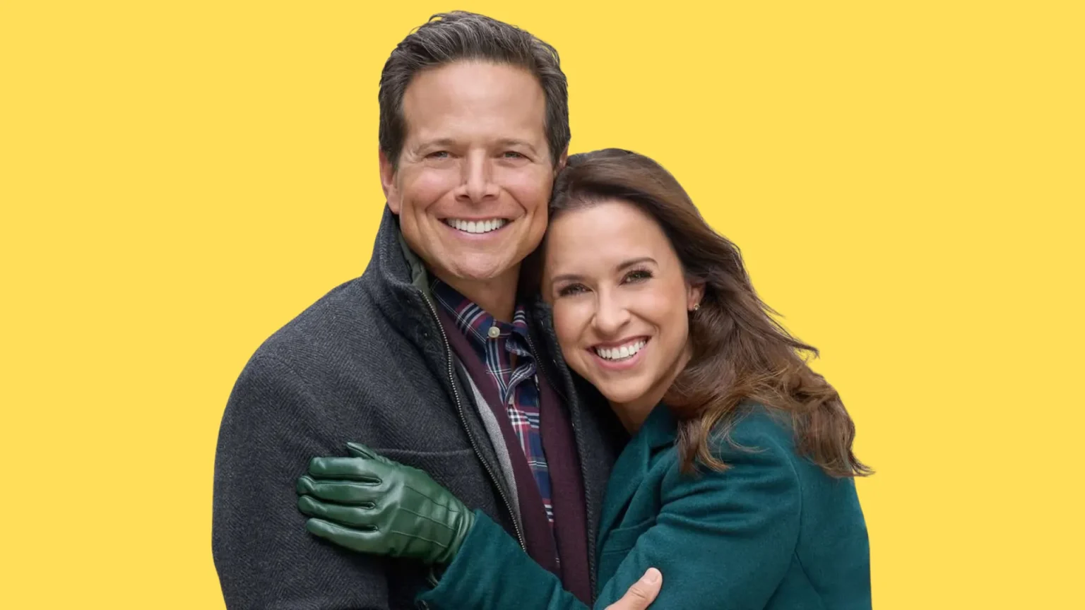 David Nehdar and Lacey Chabert