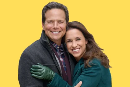 David Nehdar and Lacey Chabert