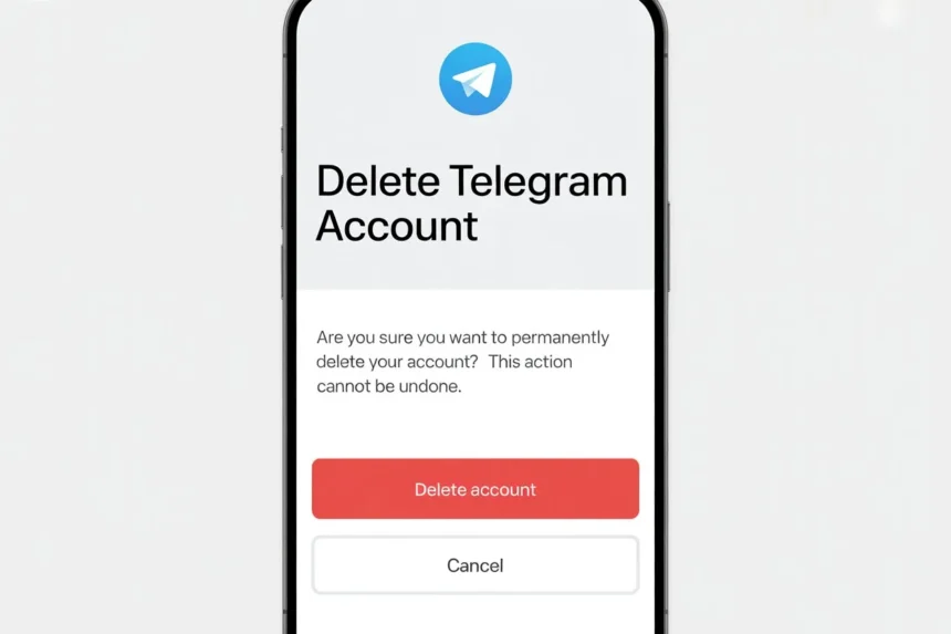 Delete Telegram Account