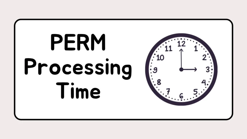PERM Processing Time